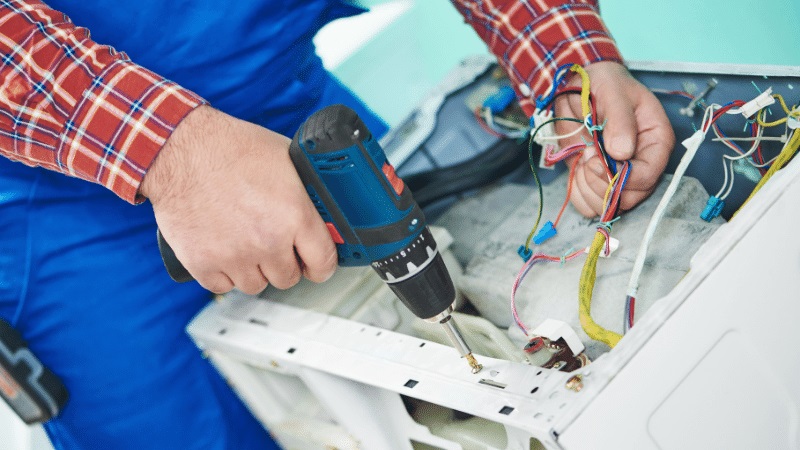 Sultangazi Grundig Grundig çamaşır makinesi kart tamiri – Su almama arızası orijinal parça ile giderildi. - Teknik servis örneği
